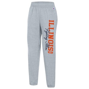 ILLINOIS FIGHTING ILLINI WOMEN'S SWEATPANTS -  heathergrey